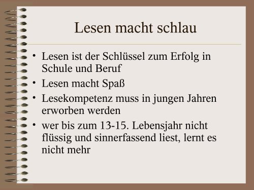 Lesen macht schlau - Viktoriaschule