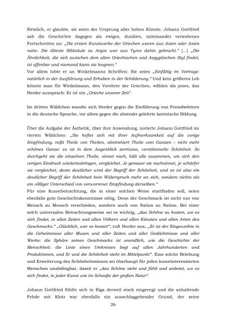 Johann Gottfried Herder. Versuch einer Biografie. - Robert Matthees ...