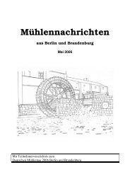 Mai 2006 - Mühlenvereinigung Berlin-Brandenburg