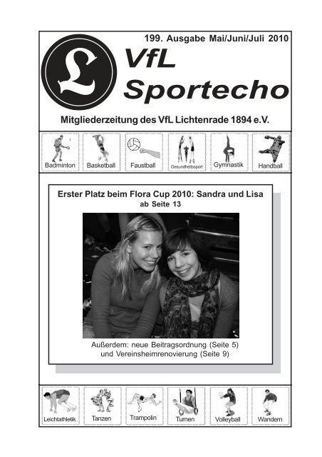 Erster Platz beim Flora Cup 2010 - VfL Lichtenrade
