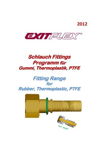 EXIT Armaturen Liste ohne Preise 2012 deutsch ... - EXITFLEX GmbH