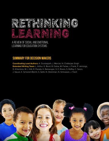 Rethinking Learning: Summary for Decision Makers
