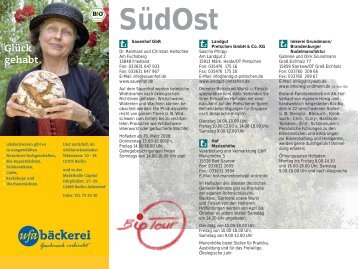 SüdOst - Fördergemeinschaft Ökologischer Landbau Berlin ...