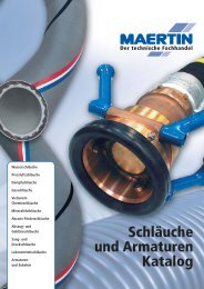 Schläuche und Armaturen Katalog