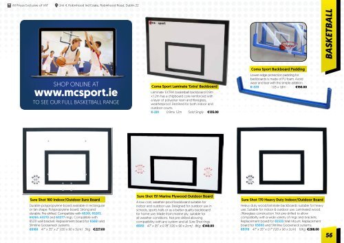 McSport Sports Equipment Catalogue 2020/2021