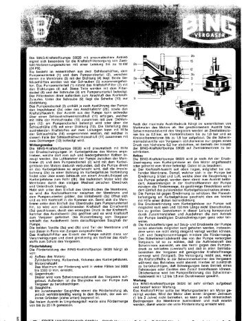 BING Kraftstoffpumpe Typ 08020