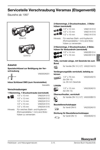 Verschraubungen