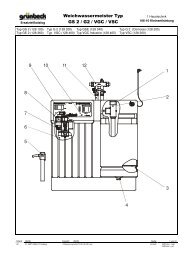 Weichwassermeister Typ GS 2 / G2 / VGC / VSC