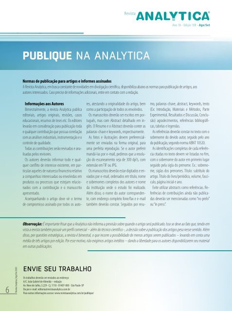 Revista Analytica Edição 108