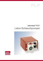 Labor-Schlauchpumpen