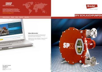 SPX SCHLAUCHPUMPEN - Watson-Marlow