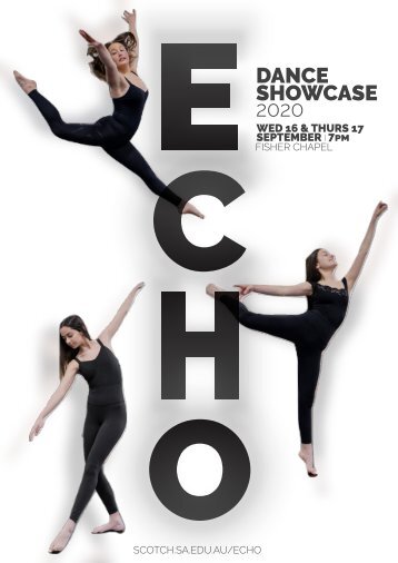 ECHO 2020 Dance Showcase Program