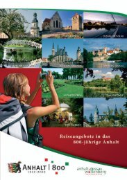 Inhaltsverzeichnis - Tourismusregion Wittenberg