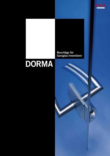 Beschläge für Ganzglas-Innentüren - Glas Nagel