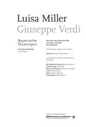 Besetzungszettel als PDF-Download - Bayerische Staatsoper