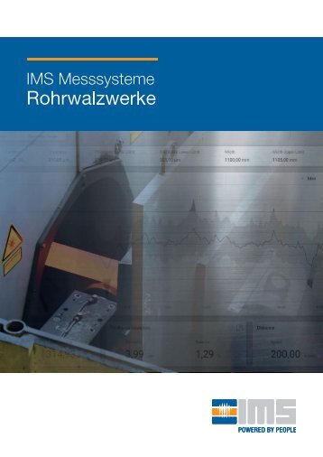 IMS Messsysteme für Rohrwalzwerke