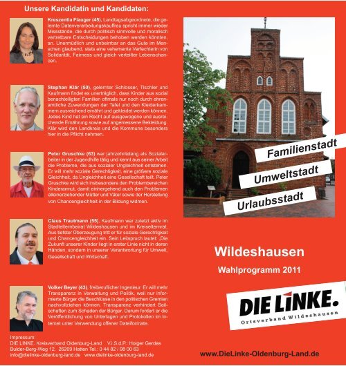 Wildeshausen - die linke. oldenburg-land