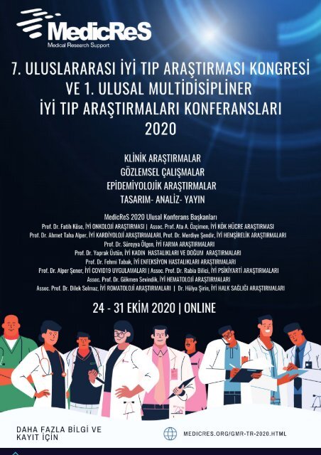 1. ulusal iyi tıp araştırmaları kongreleri 2020 draft