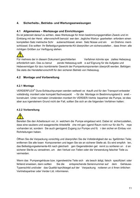 DURA VerderFlex DURA - Verder Deutschland GmbH