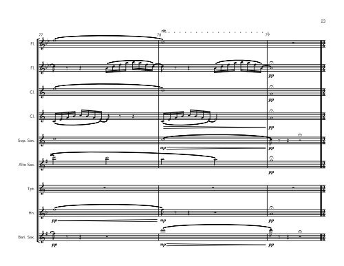 Serenade -Score