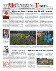 Mountain Times - Volume 49, Number 38 - Sept.16-22, 2020
