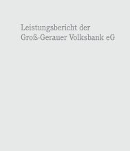 Groß-Gerauer Volksbank Geschäftsbericht 2011