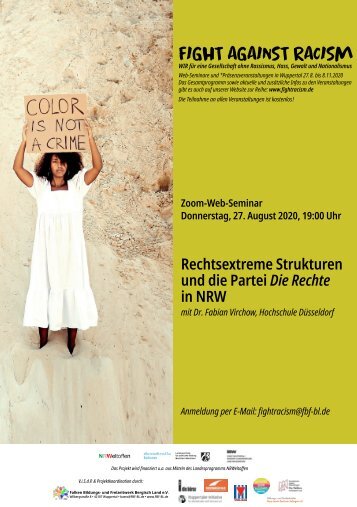 Web-Seminar: Rechtsextreme Strukturen und die Partei „Die Rechte“ in NRW