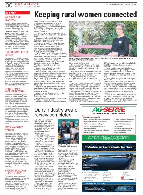 Ashburton Courier: September 17, 2020