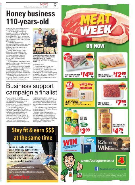 Ashburton Courier: September 17, 2020