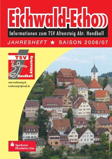 Verbandsebene A2: Bezirksklasse - TSV Altensteig