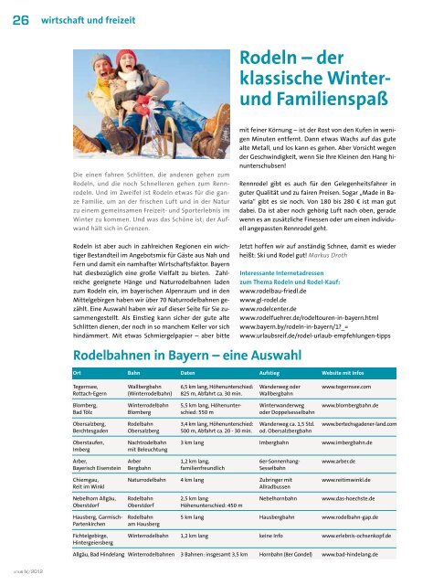 Leben & Arbeiten Spessart und Alpen - UNUS - Unternehmer ...