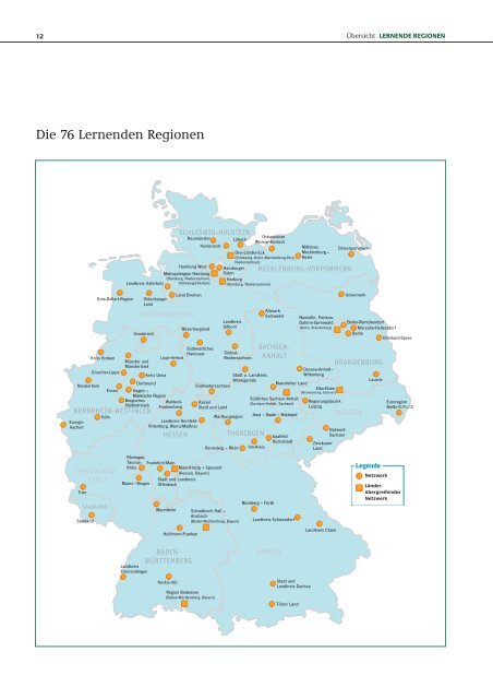 Lernende Regionen – Förderung von Netzwerken - Netzwerk