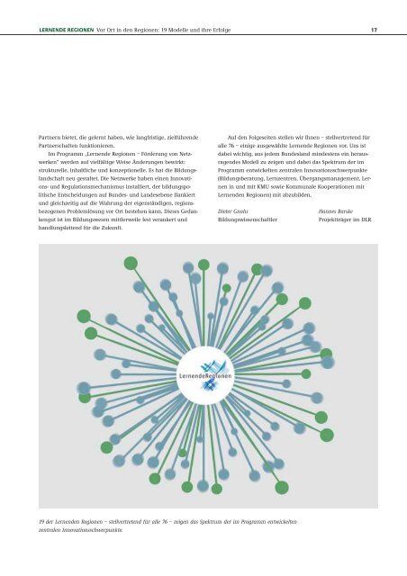 Lernende Regionen – Förderung von Netzwerken - Netzwerk