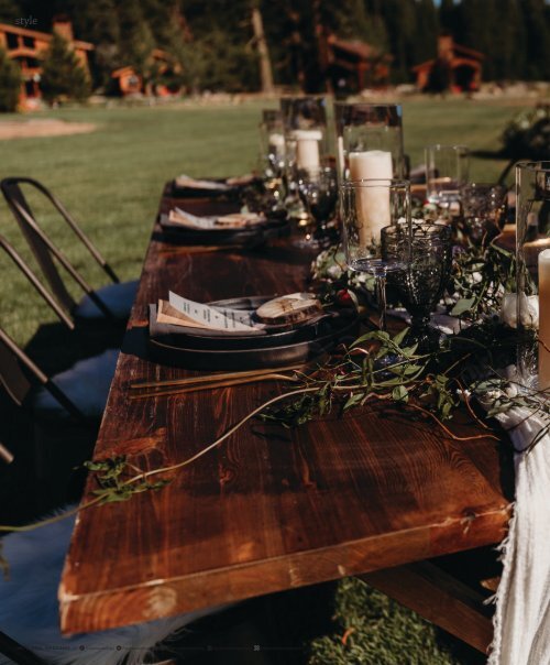 Real Weddings Magazine's “The Mountains are Calling“ Styled Shoot - Fall 2020 - Featuring some of the Best Wedding Vendors in Sacramento, Tahoe and throughout Northern California!