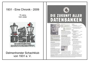 1931 - Eine Chronik - Delmenhorster Schachklub von 1931 e.V.