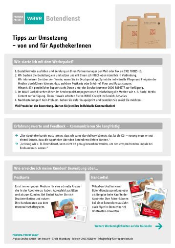 Tippkarte_Botendienst Werbepaket _basic_comfort