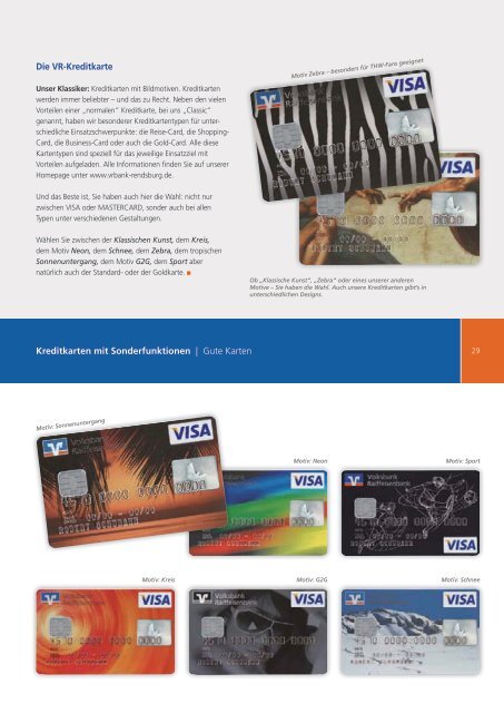 Geschäftsbericht 2010 - Volksbank-Raiffeisenbank im Kreis ...