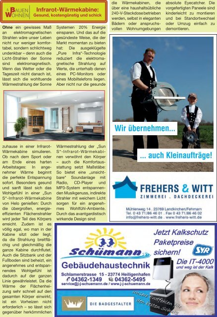 BAUEN & WOHNEN - Fehmarnsches Tageblatt