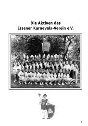 EKV-Festschrift 2009 - Essener Karnevals-Verein