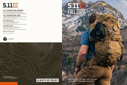 5.11 Tactical - Fall/Winter - Euro