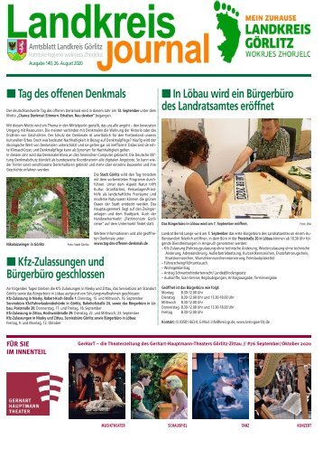 Landkreisjournal Nr. 140/2020