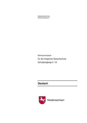 Deutsch Niedersachsen - Niedersächsischer Bildungsserver