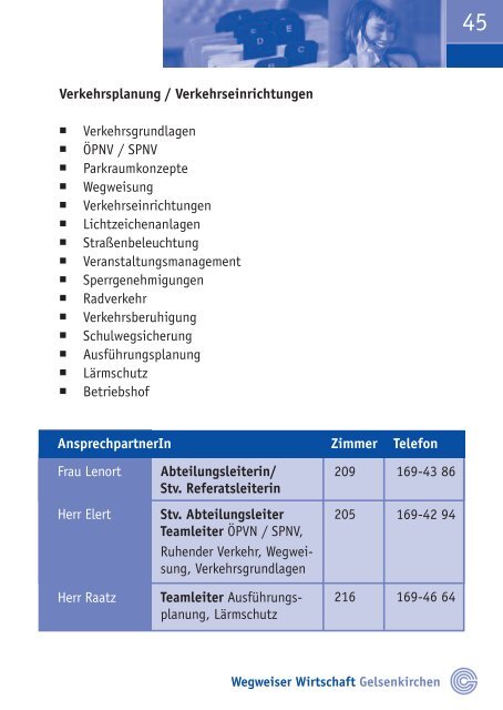 Wegweiser Wirtschaft - Stadt Gelsenkirchen