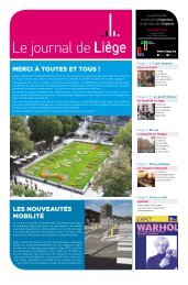 Votre Journal de Liège du mois de septembre 2020
