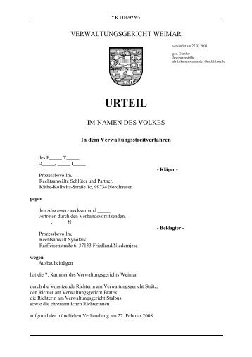 URTEIL