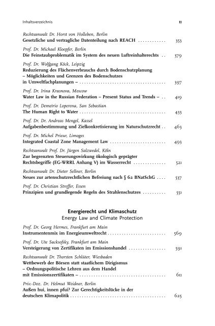 Umweltrecht und Umweltwissenschaft Festschrift für Eckard ... - sofia