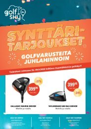 Supergolf.fi - LIPPUJA SUPERGOLFIN JÄSENILLE