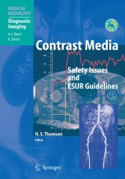 Contrast Media: Safety Issues and ESUR Guidelines