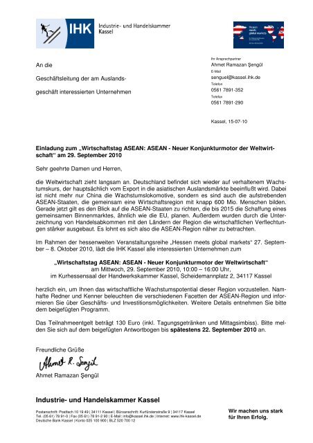 Industrie Und Handelskammer Kassel Invest In Hessen