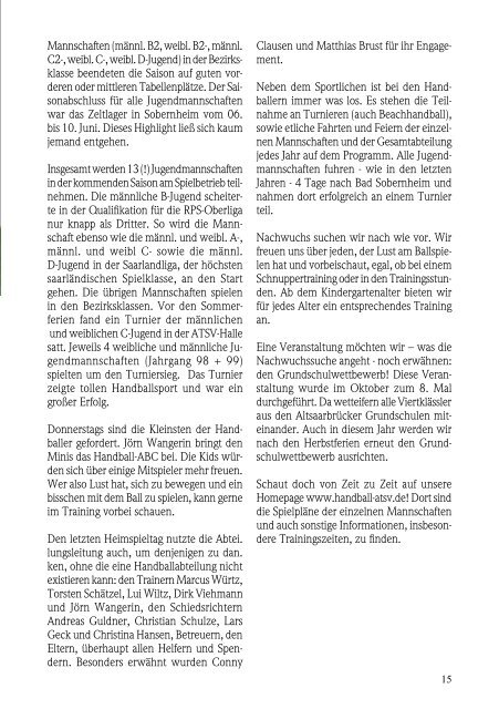Download PDF - ATSV Saarbrücken